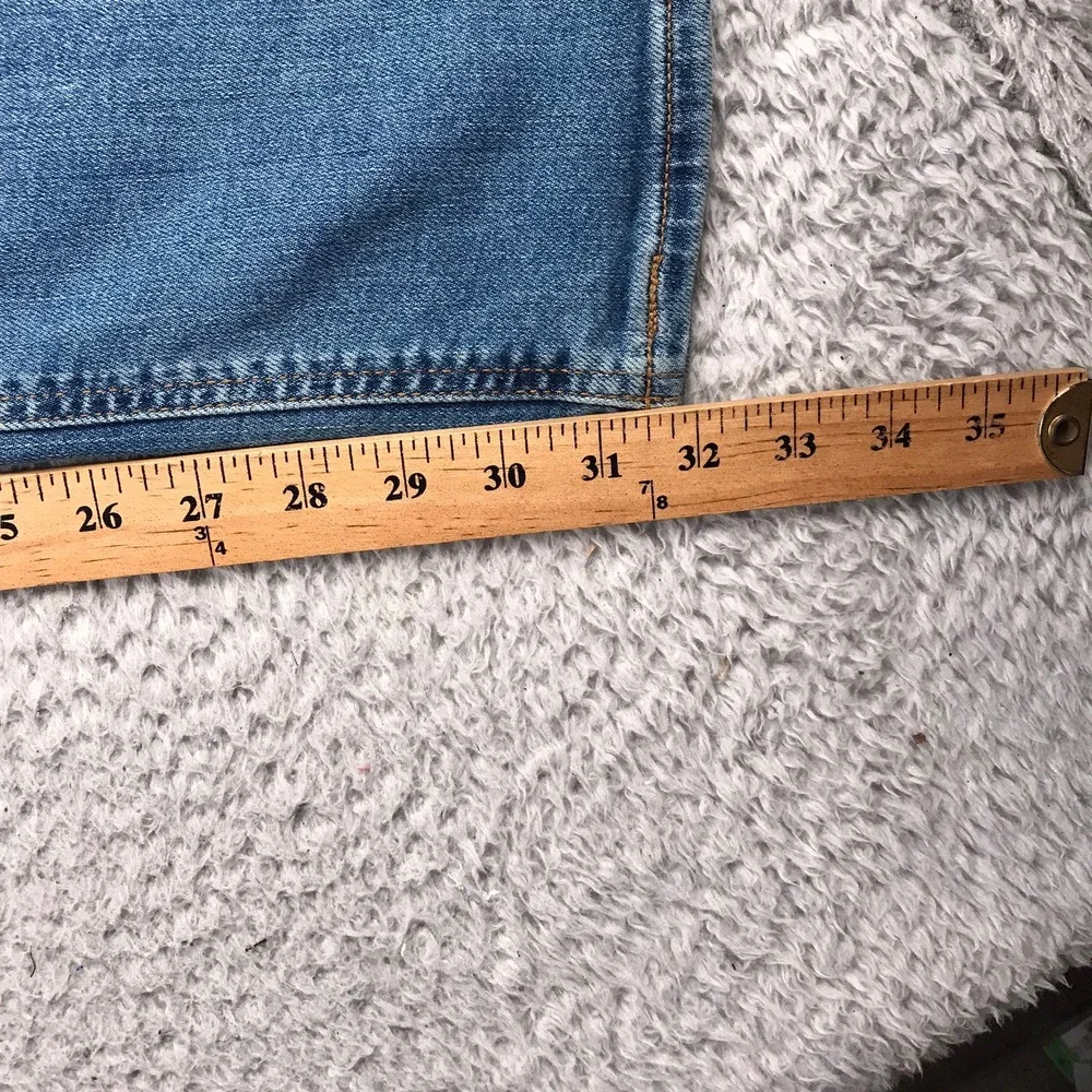 Levis Superlow Bootcut Jeans Women 26 Blue Low Rise Slim Stretch Denim NEW NWT